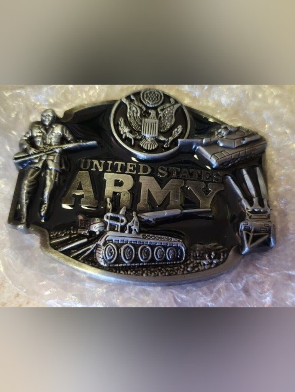 Unites States Army American Flag Eagle belt buckle 2 Choices - Picture 7 of 7